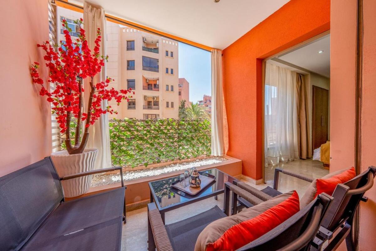 מרקש Apparemment De Prestige Gueliz Kasbel 212, 02 Chambres מראה חיצוני תמונה