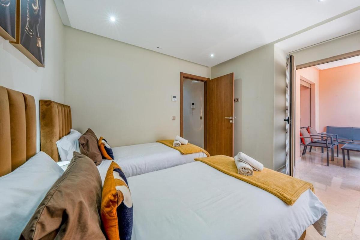 מרקש Apparemment De Prestige Gueliz Kasbel 212, 02 Chambres מראה חיצוני תמונה