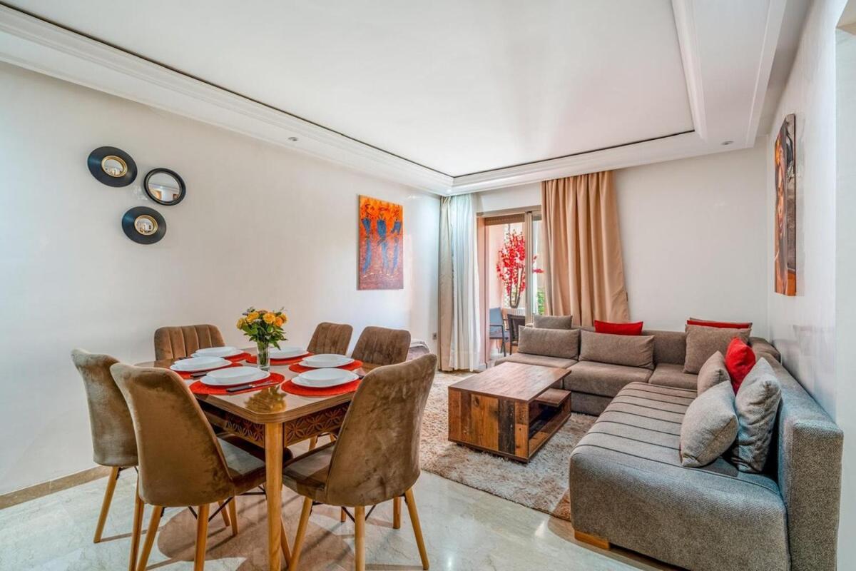 מרקש Apparemment De Prestige Gueliz Kasbel 212, 02 Chambres מראה חיצוני תמונה